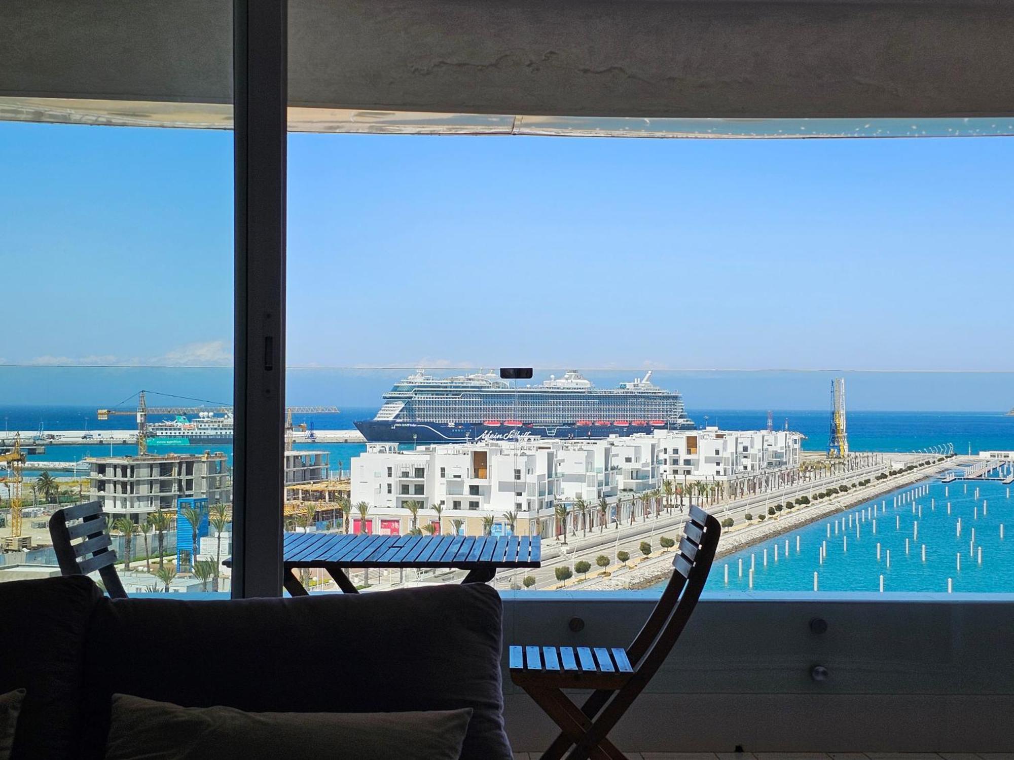 Ocean View Apartment With Airco Танжер Екстериор снимка